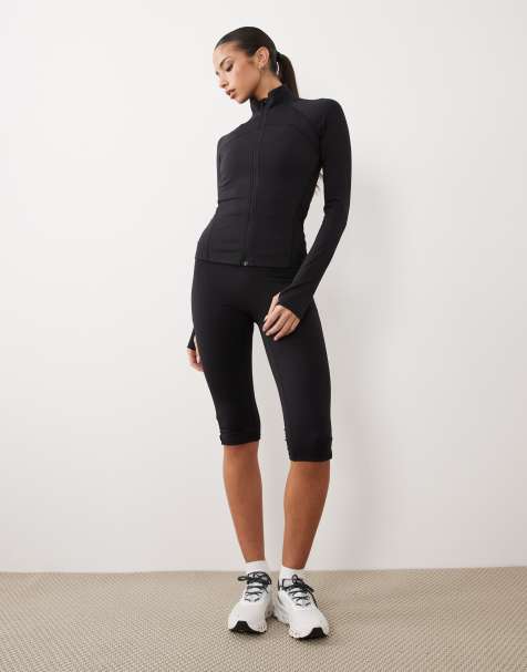 Gina Tricot - Mix og match - Sort yogasæt - view 1
