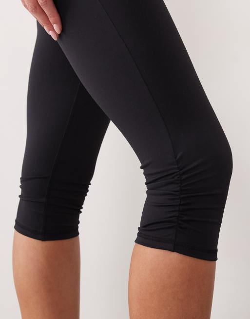 Gina Tricot - Mix og match - Sorte bløde yoga-capri-tights, 5 af 5