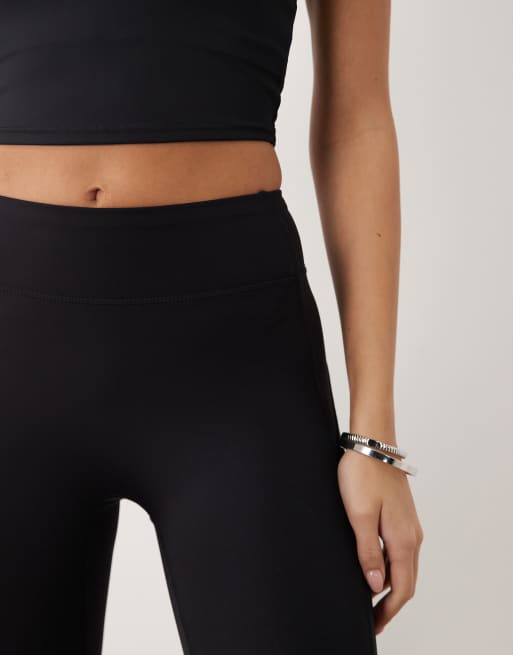 Gina Tricot - Mix og match - Sorte yogaleggings med svaj, 5 af 5