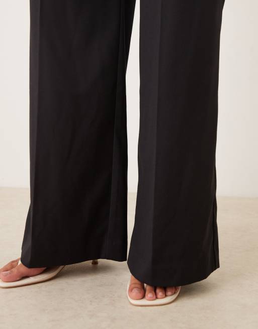 Gina Tricot - Pantalon ample ajusté à taille haute - Noir, 5 de 5