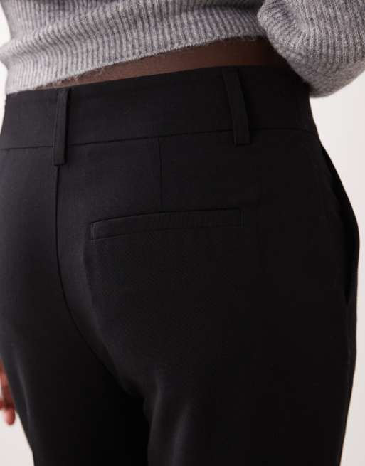 Gina Tricot pantalon bootcut décontracté noir, 3 de 5