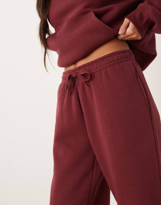 Ensemble Pantalon Et Débardeur Plissé Femme – Les Tien – Bordeaux – Taille S
