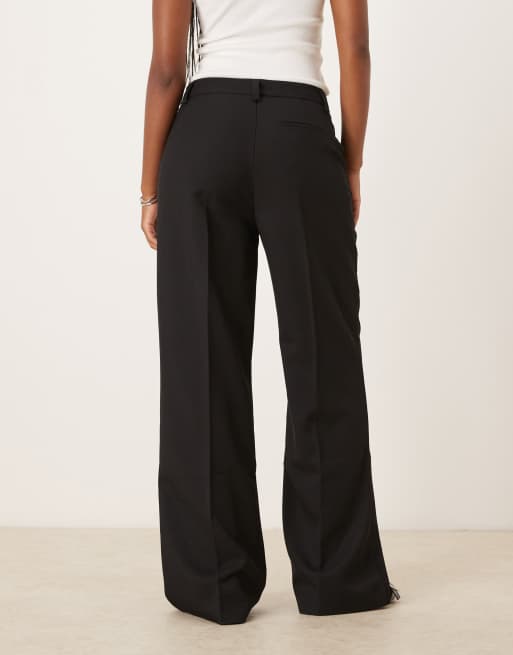 Gina Tricot - Pantalon large habillé - Noir, 2 de 5