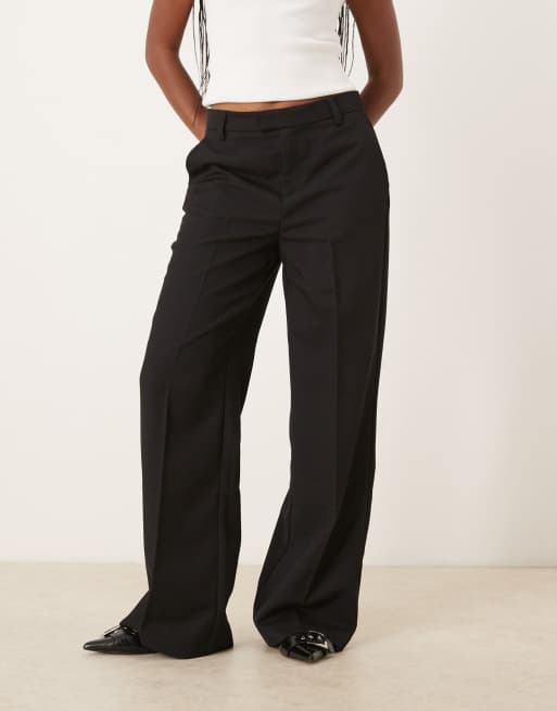 Gina Tricot - Pantalon large habillé - Noir, 4 de 5