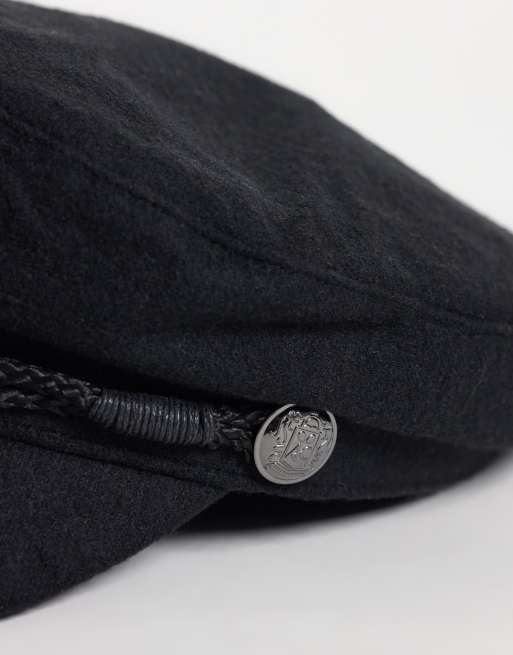 Gina Tricot paperboy-keps i svart, 2 av 3