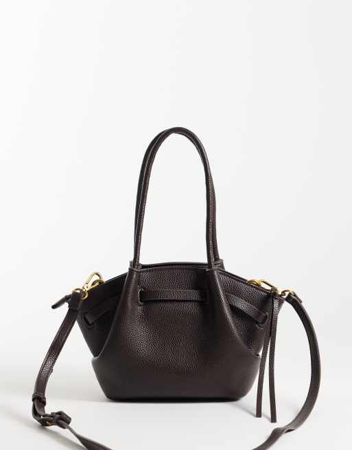Gina Tricot petit cabas avec anses épaules en noir, 4 de 4