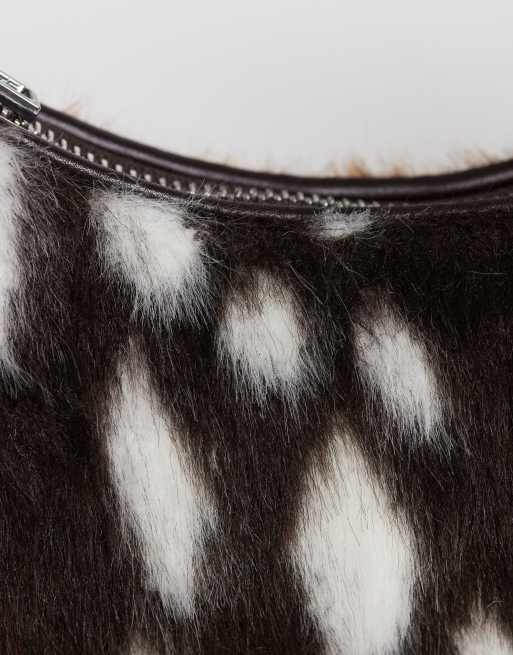 Gina Tricot - Petit sac porté épaule à imprimé daim, 2 de 4