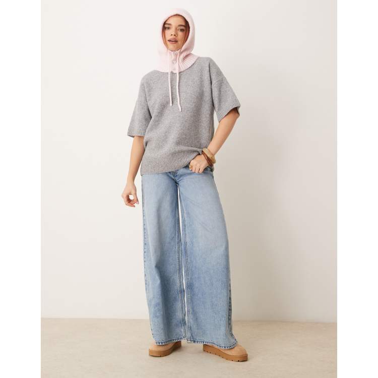 Robe Médiévale fille Leonor à manches longues, bleue ⚔️ Boutique Épées