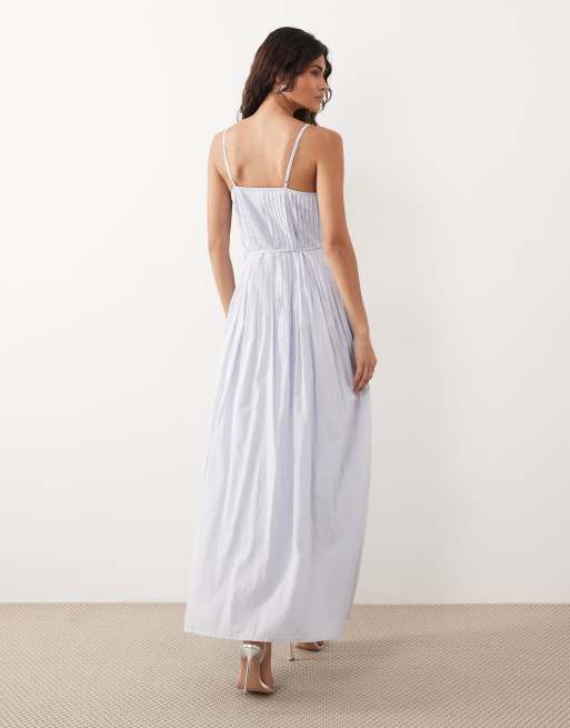 blue scalloped dress BOA DRESS main image 0