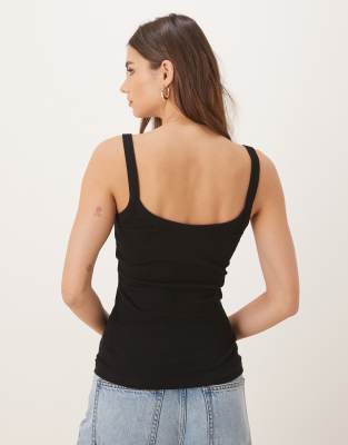 Gina Tricot Ribbed Tank Top