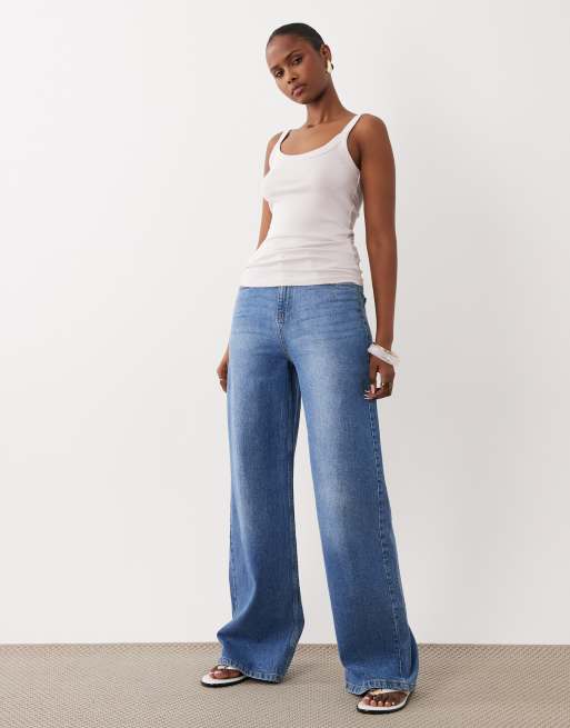 Gina Tricot - Ribstrikket lyslilla basistop, 2 af 4