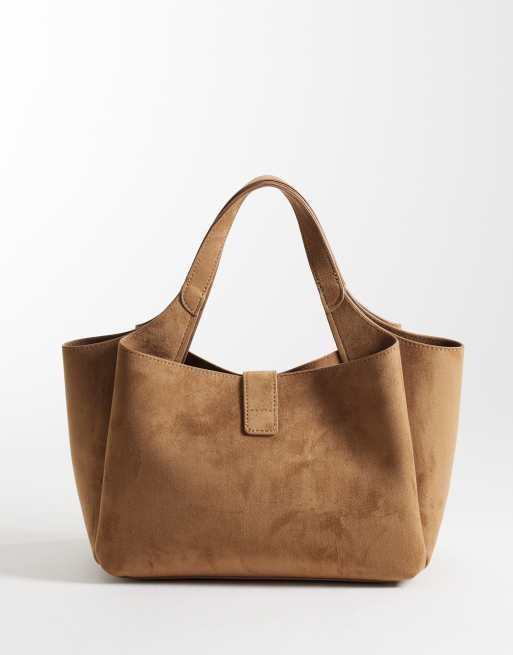 Gina Tricot - Sac à main avec sangle - Marron clair, 4 de 4