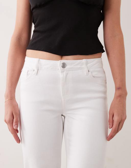 Gina Tricot shaping jeans in gebroken wit, 4 van 5