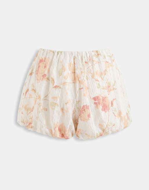 Gina Tricot - Short bouffant à - Imprimé fleuri pêche, 7 de 9