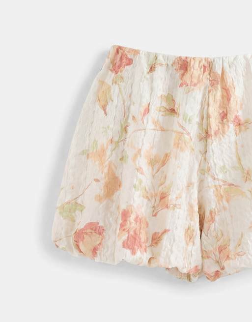 Gina Tricot - Short bouffant à - Imprimé fleuri pêche, 9 de 9