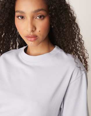 Gina Tricot Short Sleeve T-shirt In Blue