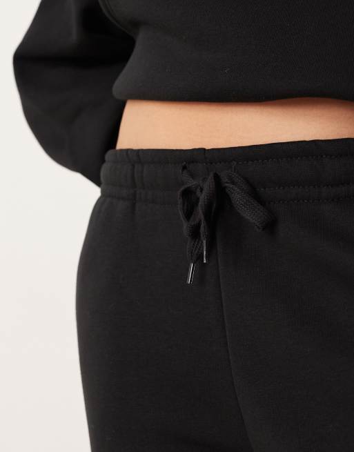 Gina Tricot - Sorte løstsiddende joggingbukser med lige ben - Del af sæt, 5 af 5