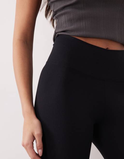 Gina Tricot - Sorte sømløse og bløde leggings med høj talje, 2 af 5