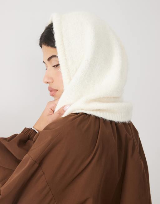 Gina Tricot Strick-Balaklava in Cremeweiß, 2 von 3