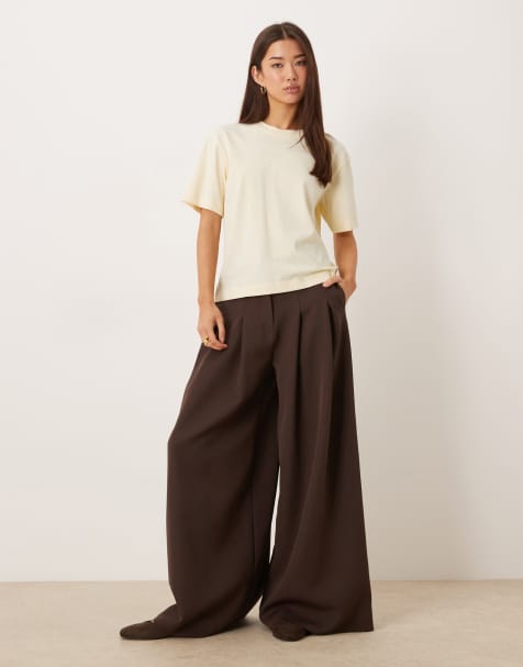 Haut Côtelé Jaune Pâle Femme Dressbarn - Taille M - Occasion Très Bon état