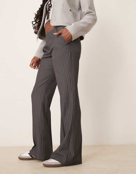 Gina Tricot tailored low waist relaxed bootcut trousers - view 1
