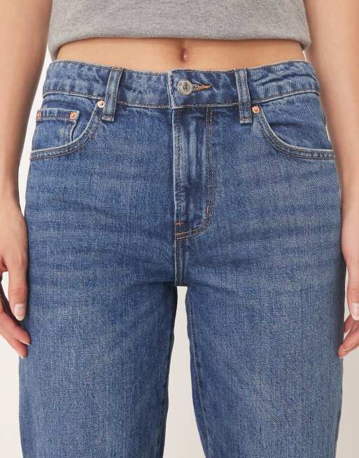 Gina Tricot Tall - Jean droit - Bleu moyen délavé, 5 de 5