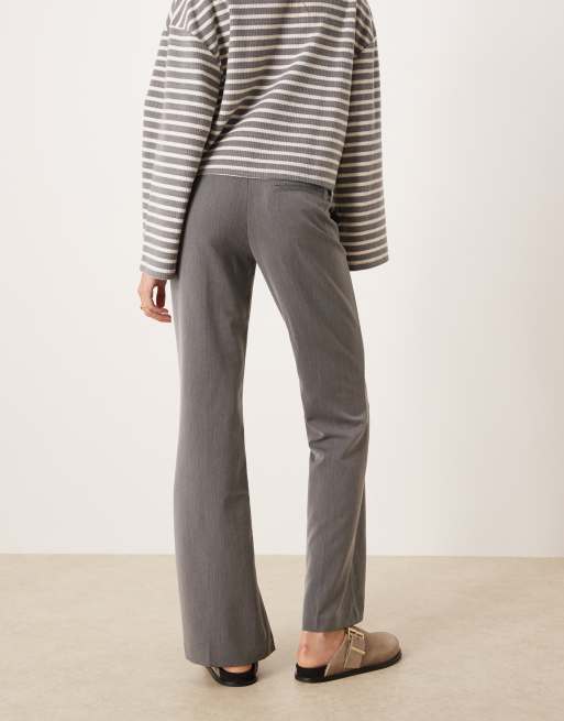 Gina Tricot Tall - Pantaloni comodi grigio mélange , 4 di 5