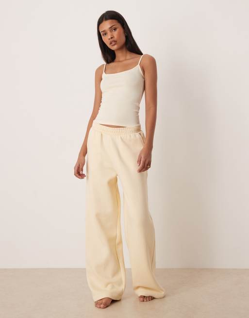 Gina Tricot tank top in buttermilk yellow, 2 of 4