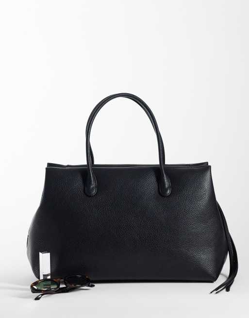Gina Tricot - Tote tas van PU in zwart, 2 van 4