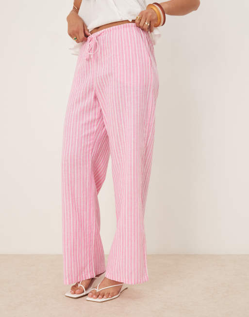 Striped Pants ZAFUL Casual Pants For Women, Pajama Pants Stripe