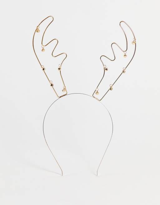 Ginger Ray - Antler - Cerchietto per capelli color oro
