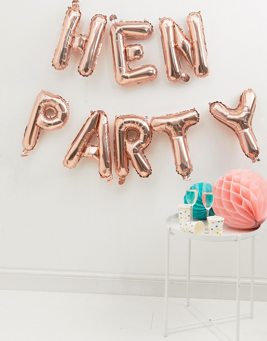 Ginger Ray - Hen Party-ballonnen-Multi