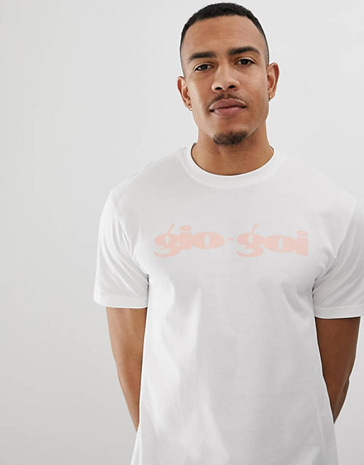 Gio TALL Script Logo T-Shirt In | ASOS