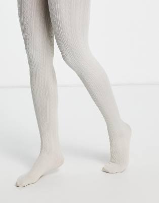 Gipsy Cable Knit Tights In Creamwhite ModeSens