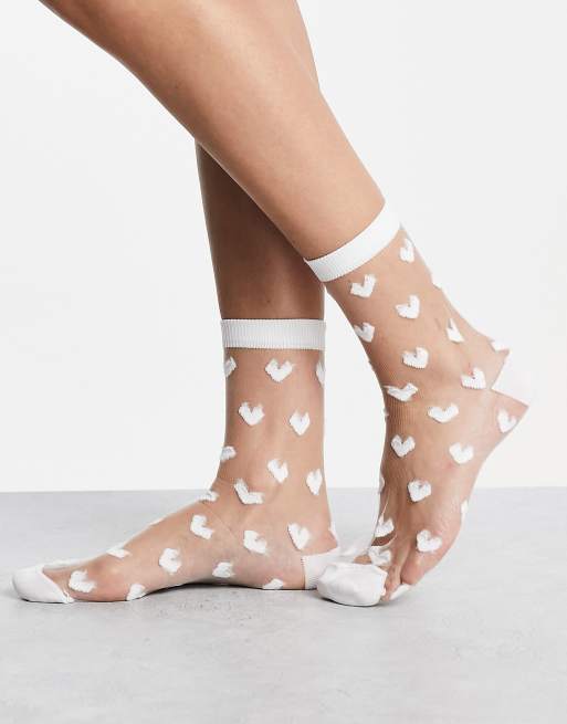 Chaussette transparente best sale