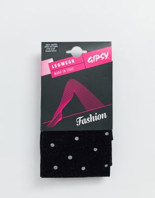 asos polka dot tights