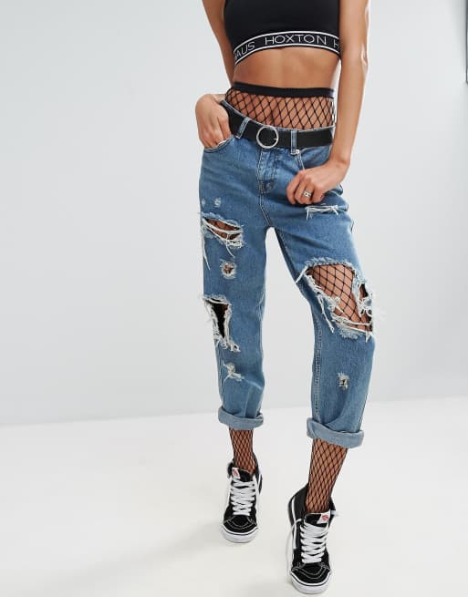 Gipsy – Strumpfhose mit großflächigem Fischnetzmuster, 4 von 4
