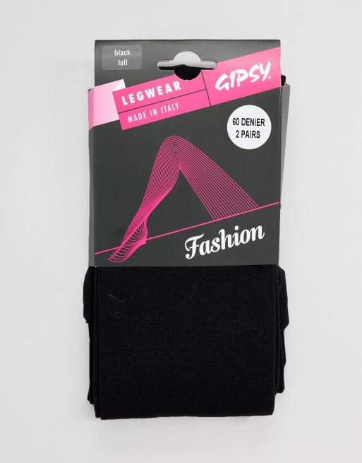 Gipsy - Tall - Set met 2 panty's in 60 denier, 3 van 3