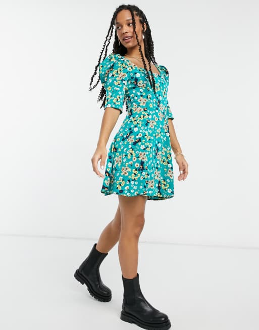 Skater girl store dress new look