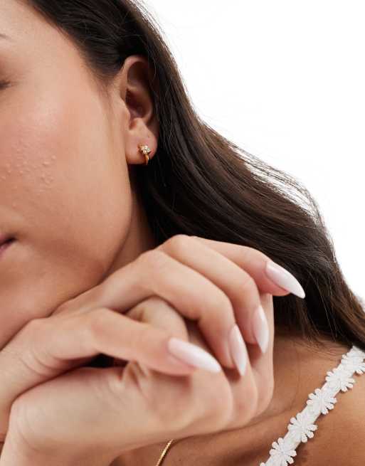 Ring earrings for girls store