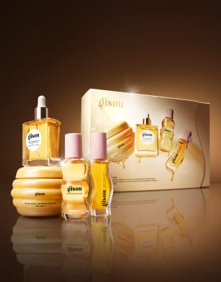 Gisou Glow All The Way Giftset (save 20%)-no Color In Yellow