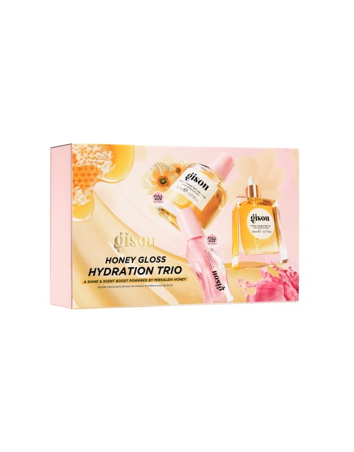 Gisou Honey Gloss Hydration Trio - 29% Saving | ASOS