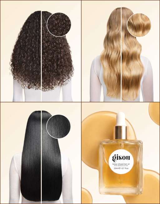 Gisou Honey Infused Hair Oil 20ml, 3 of 4