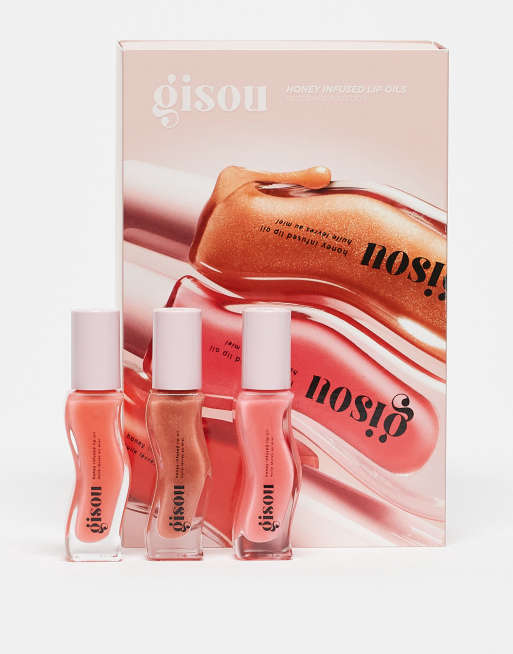 Gisou Honey Infused Lip Oils Gloss Hour Edition - Save 33%