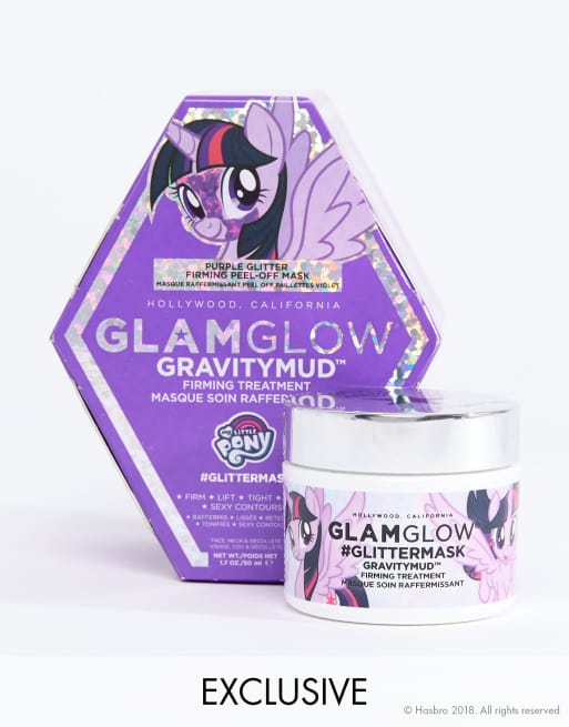 Glamglow Asos Exclusive My Little Pony Purple Gravitymud Mask