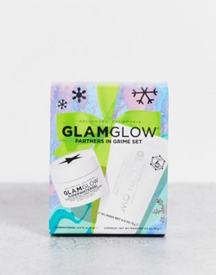GLAMGLOW Partners in Grime Supermud Gift Duo (save 15%)