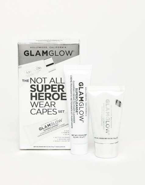GLAMGLOW – Superheroes Wear Capes  –Reinigungs- und Masken-Set