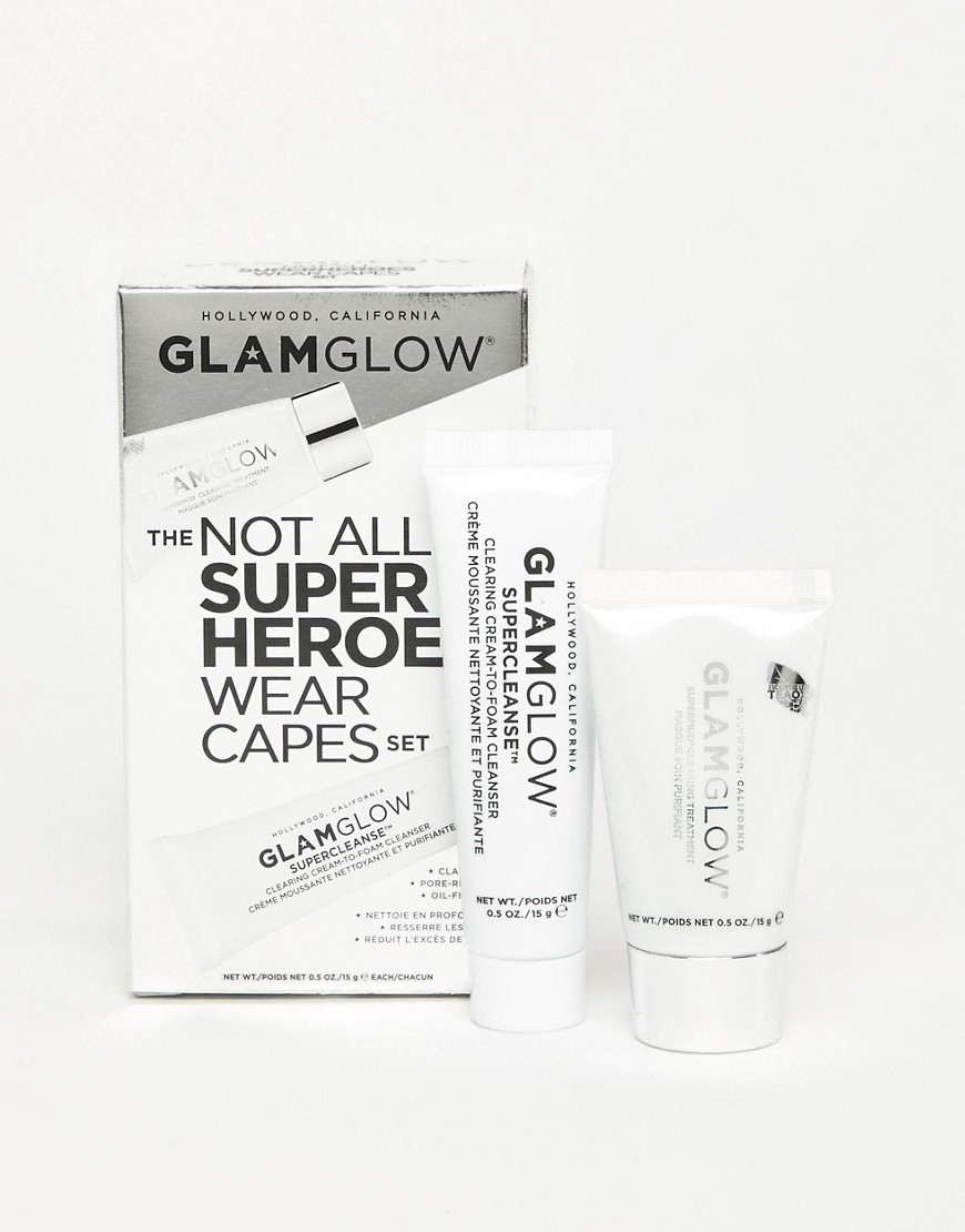 GLAMGLOW - Superheroes Wear Capes - Set con maschera e detergente-Nessun colore