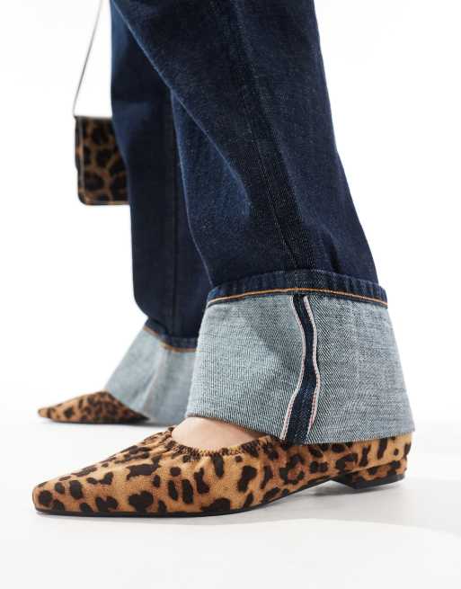 Ballerines pointues leopard hotsell