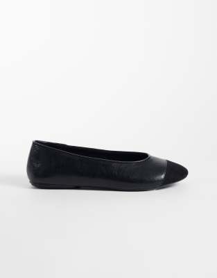 Glamorous Ballet Flats In Black